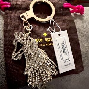 Kate Spade WILD ONES Horse Keychain